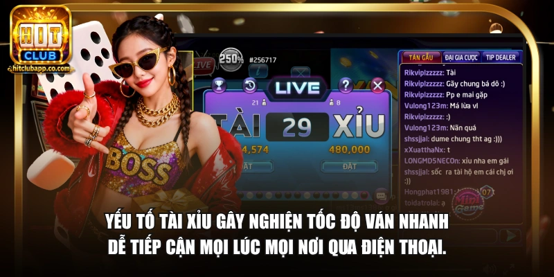 Tại Sao Tài Xỉu Gây Nghiện - Nguyên Nhân Và Cách Phòng Tránh 2026 2 Yếu tố tài xỉu gây nghiện tốc độ ván nhanh dễ tiếp cận mọi lúc mọi nơi qua điện thoại.